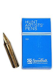 Speedball Hunt Artists' Pen Nibs--Imperial No. 101