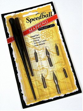 Speedball Mapping Pen Set