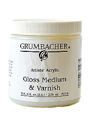 Grumbacher Acrylic Gloss Medium & Varnish