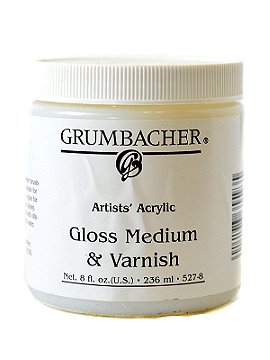 Grumbacher Acrylic Gloss Medium &amp; Varnish
