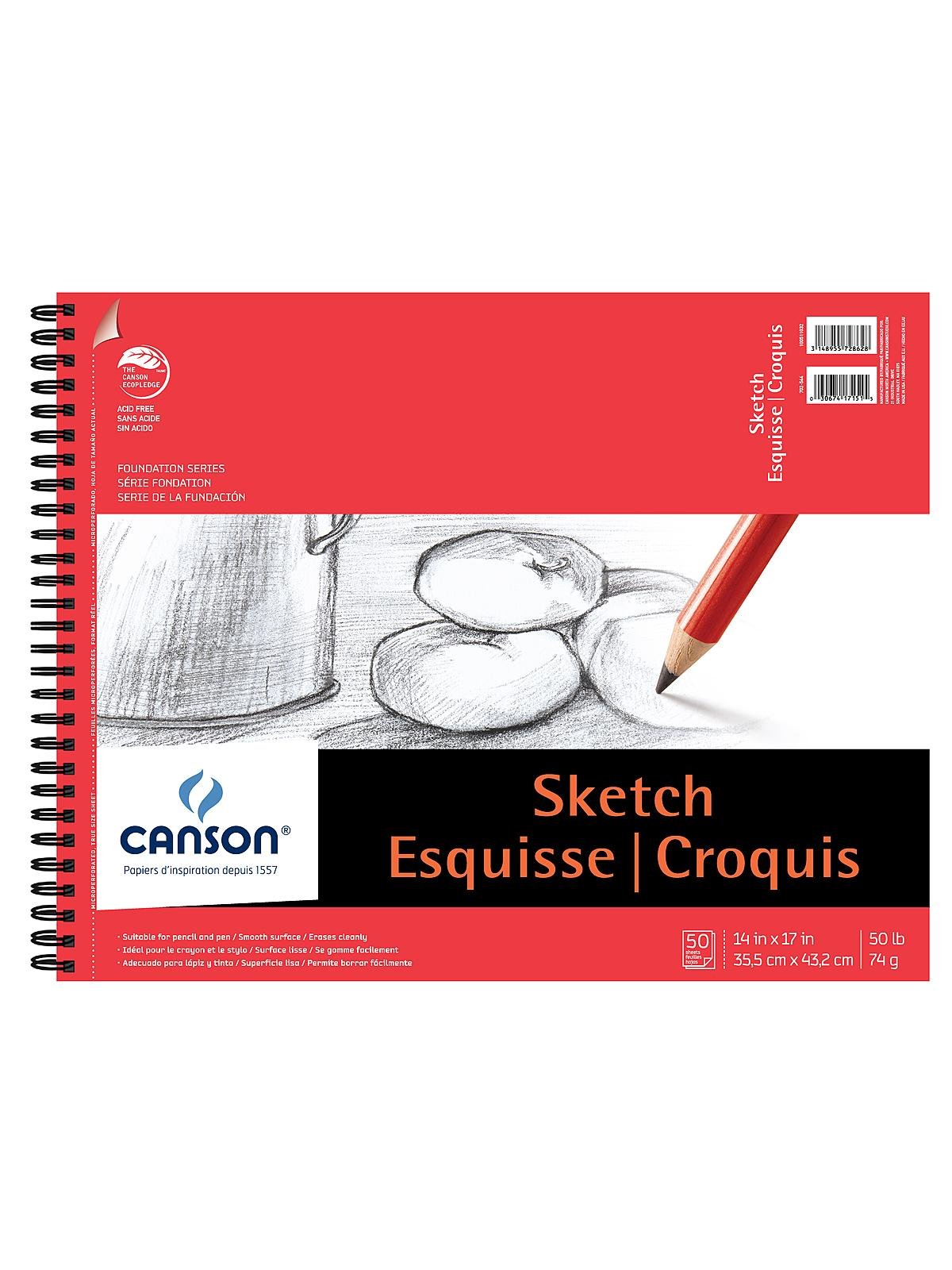 Canson Foundation Sketch Pads