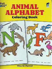 Dover Animal Alphabet-Coloring Book