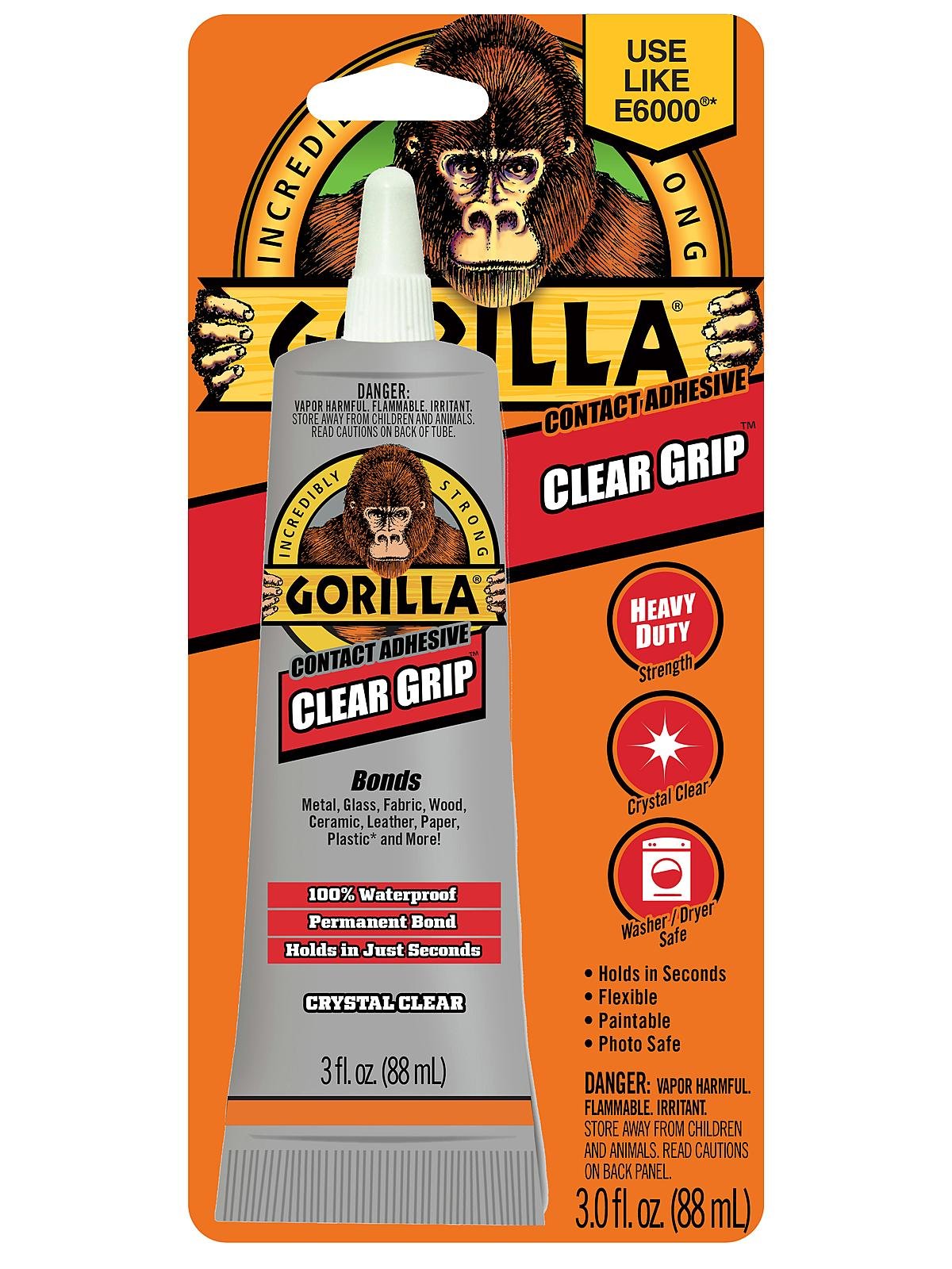 The Gorilla Glue Company Clear Grip Adhesive