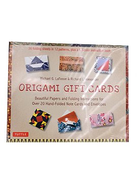 Tuttle Origami Gift Cards Kit