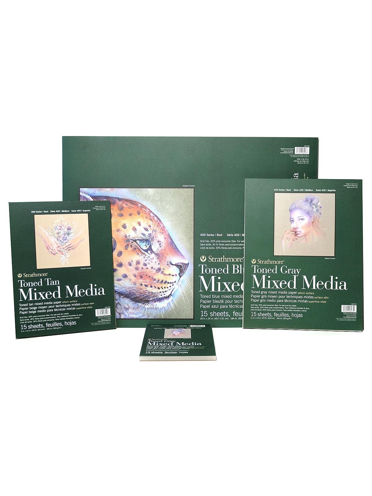 Strathmore 400 Series Toned Mixed Media Pad