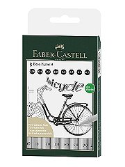 Faber-Castell Ecco Pigment Fineliner Wallet Set