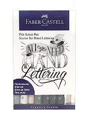 Faber-Castell Pitt Artist Pen Hand Lettering Wallet Set