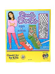 Creativity For Kids Doodle Socks
