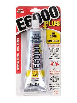 Eclectic Products E6000 Plus Clear Industrial Strength Adhesive