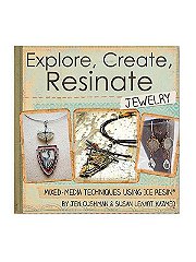 Ranger ICE Resin Explore, Create, Resinate Jewelry Book
