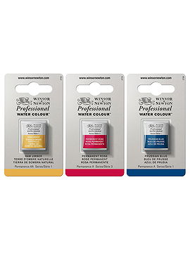 Winsor & Newton Professional Water Colour Half Pans