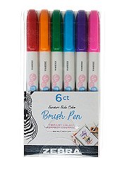 Zebra Pens Funwari Brush Pen Set