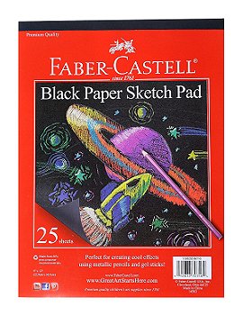 Faber-Castell Black Paper Sketch Pad