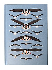 Quadrille Flying Puffin Hardback Notebook