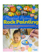 4M KidzMaker Magical Animal Rock Painting
