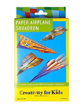 Creativity For Kids Paper Airplane Squadron Mini Kit
