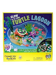 Creativity For Kids Glow in the Dark Turtle Lagoon
