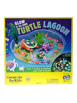 Creativity For Kids Glow in the Dark Turtle Lagoon