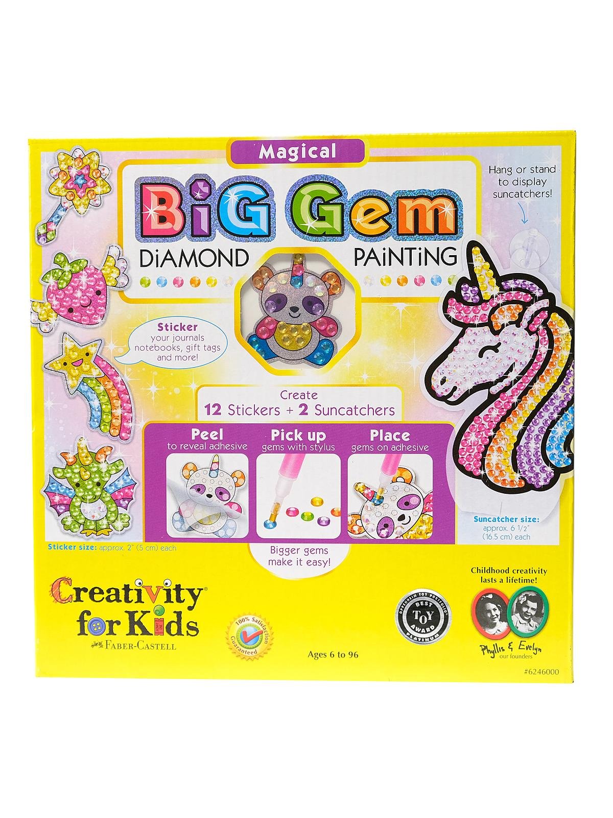 Creativity for Kids Big Gem Diamond Painting Kit - Magical