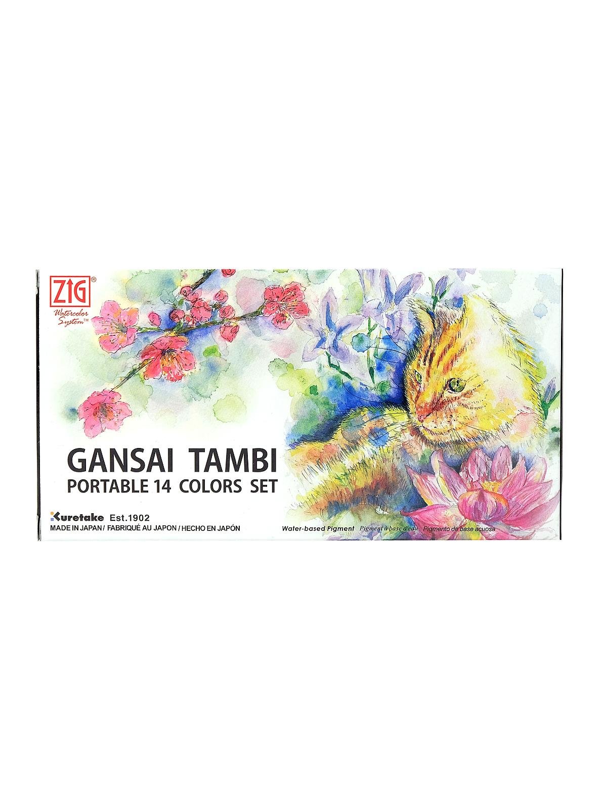 Gansai Tambi Watercolor Sets, Kuretake