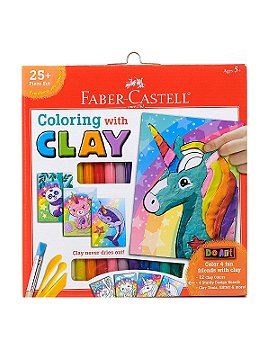 Faber-Castell Do Art Coloring with Clay Unicorn & Friends