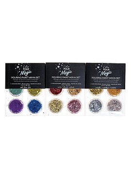 American Crafts Color Pour Magic Mix-In Foil Flakes Set