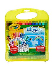 Crayola Window Markers & Stencil Kit