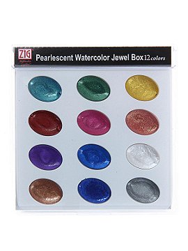 Zig Pearlescent Watercolor Jewel Box