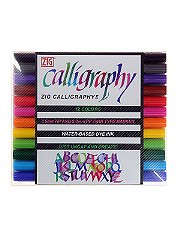 Zig Calligraphy II Dye Marker