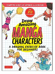 Tuttle Draw Amazing Manga Characters