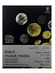 Winsor & Newton Mixed Media Black Pads
