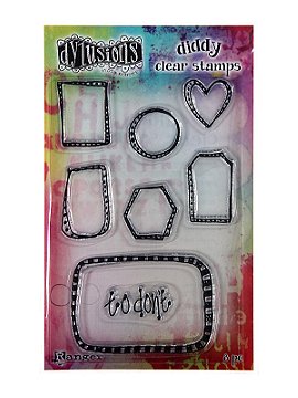 Ranger Dylusions Diddy Stamp Sets