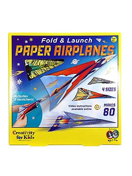 Creativity For Kids Fold & Launch Paper Airplanes