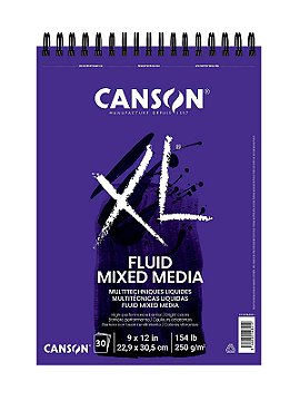 Canson XL Fluid Mixed Media Pads