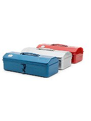 Toyo Steel Company Ltd Steel Toolbox with Top Handle and Camber Lid