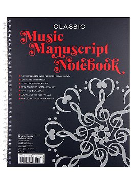 Peter Pauper Music Manuscript Notebooks