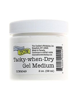 The Crafter's Workshop Tacky-When-Dry Gel Medium