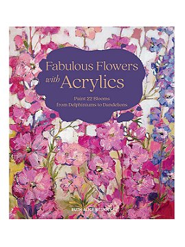 Schiffer Publishing Fabulous Flowers with Acrylics