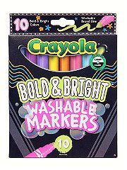 Crayola Bold & Bright Washable Markers