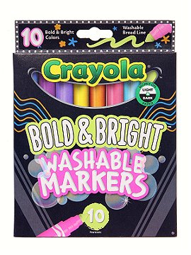 Crayola Bold & Bright Washable Markers