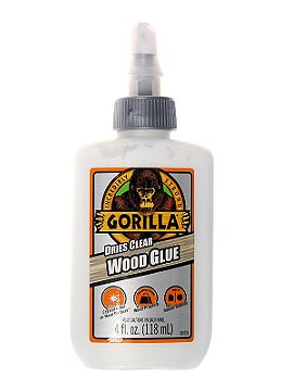 The Gorilla Glue Company Dries Clear Wood Glue