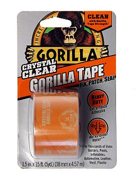 The Gorilla Glue Company Crystal Clear Tape