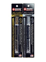 U-Mark Premium Metallic Glossy Paint Markers