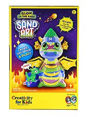 Creativity For Kids Glow in the Dark Sand Art