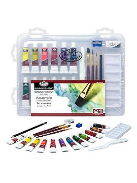 Royal & Langnickel Essentials Watercolor Small Clearview Art Set