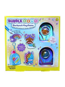 Creativity For Kids Bubble Gems Backpack Keychains