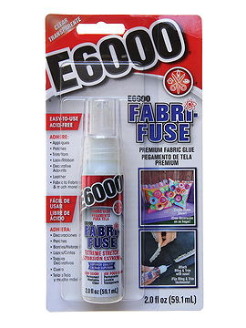 Eclectic Products E6000 Clear Fabri-Fuse Fabric Glue