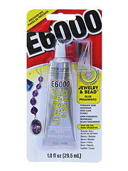 Eclectic Products E6000 Jewelry & Bead Clear Adhesive with Precision Tips