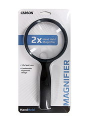Carson Optical JS-24 Handheld Round Magnifier
