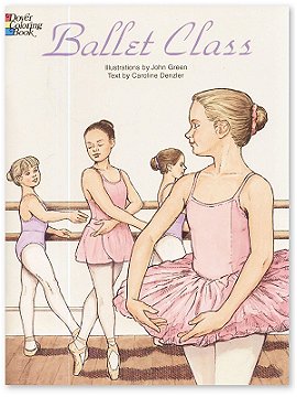 Dover Ballet Class Coloring Book